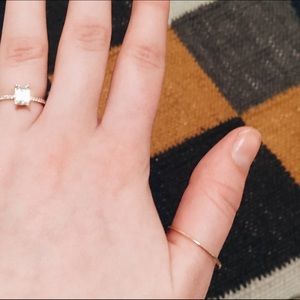 boutique Jewelry - 1mm 14k Gold Stacking Ring boutique Jewelry - 1mm 14k Gold Stacking Ring